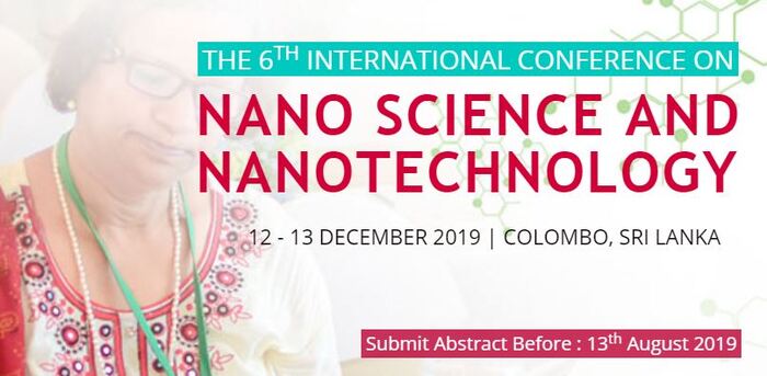 The 6th International Conference on Nano Science and Nanotechnology (ICNSNT 2019)Image