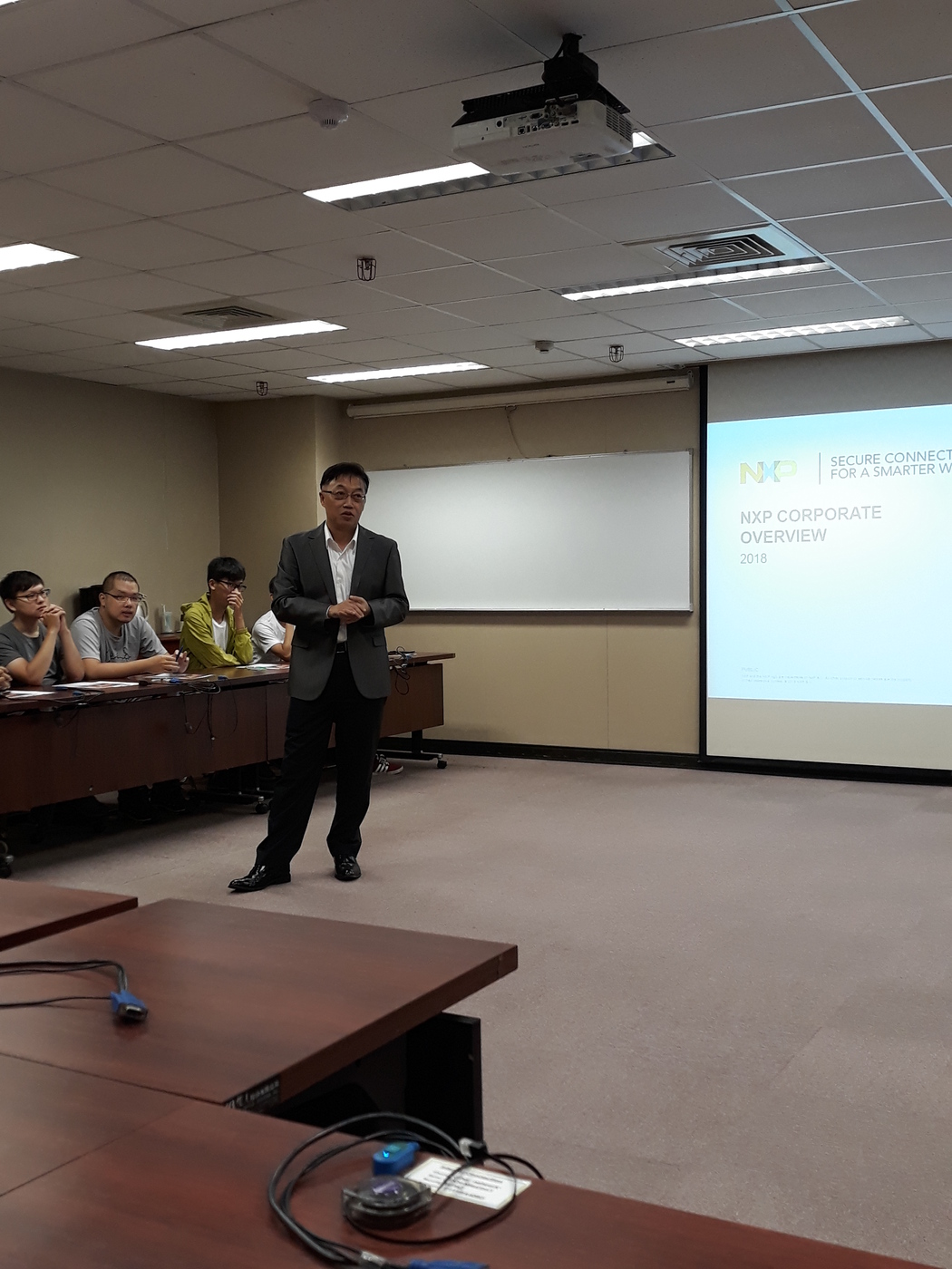 2018年7月18日-國立中山大學工學院--參訪台灣恩智浦半導體公司圖片